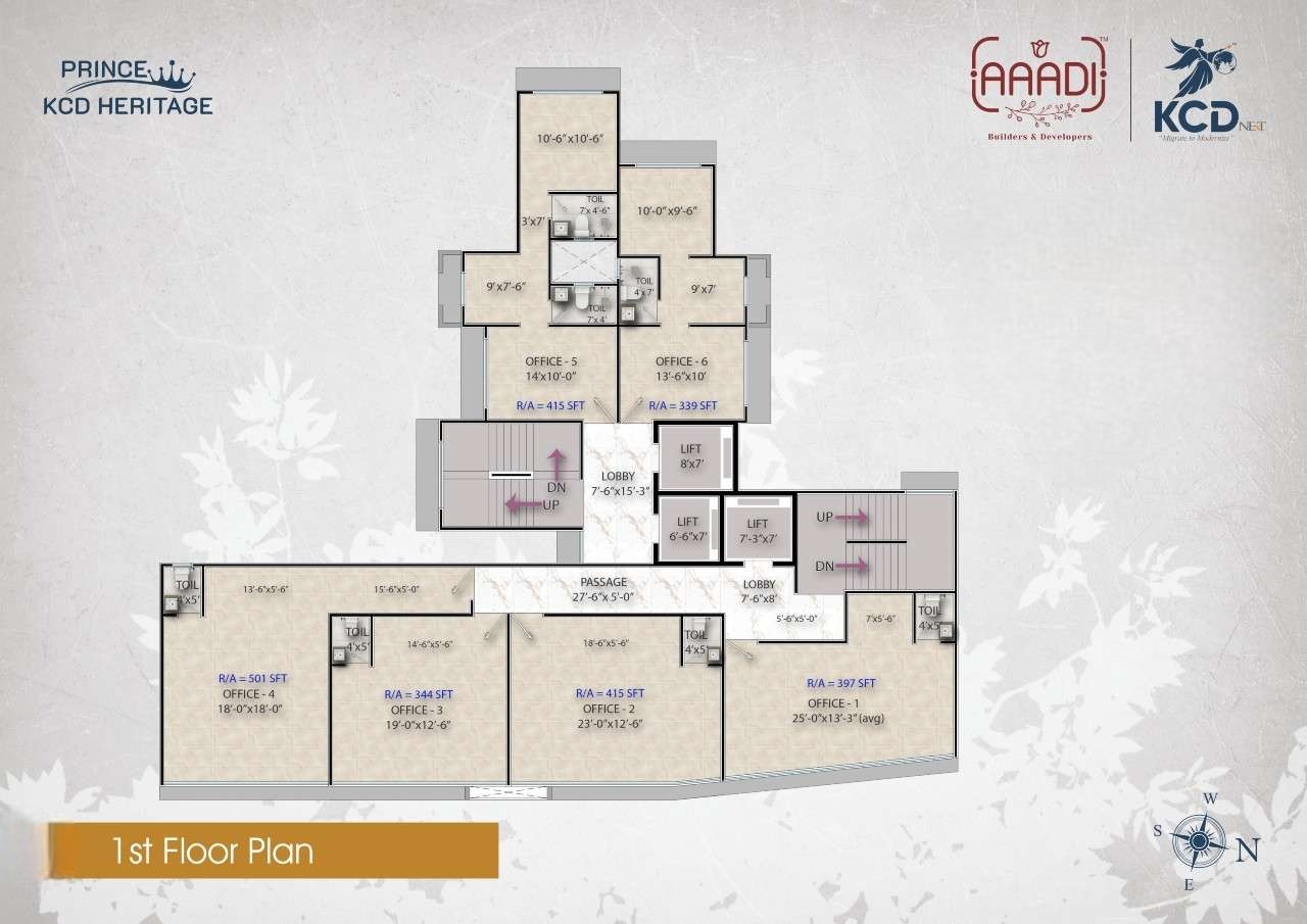 1st floor plan commercial